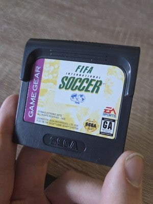 FIFA International Soccer (Sega Game Gear, 1994) CART ONLY