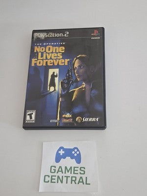 No One Lives Forever (Sony Playstation 2 PS2, 2002) NO MANUAL
