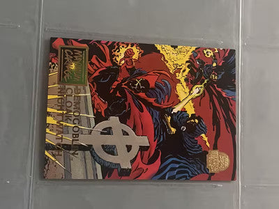 1994 Fleer Marvel Universe Series V Demogoblin Cloak Nightwatch # 21 Card