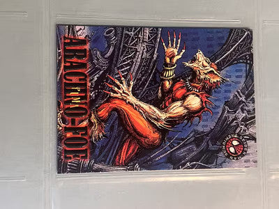 1996 Marvel Spider-Man Premium Arachino-Foe Puma # 23 Card