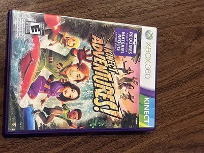 Kinect Adventures (Microsoft Xbox 360, 2010) CIB COMPLETE IN BOX