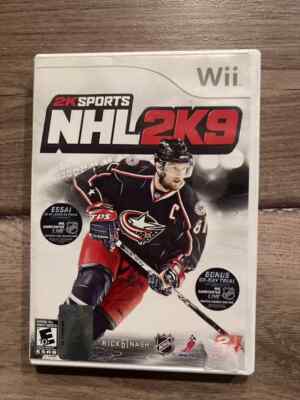 NHL 2K9 (Nintendo Wii, 2008) NO MANUAL