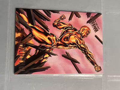 1995 Fleer Marvel Ultra Spider-Man Molten Man # 38 Base Card