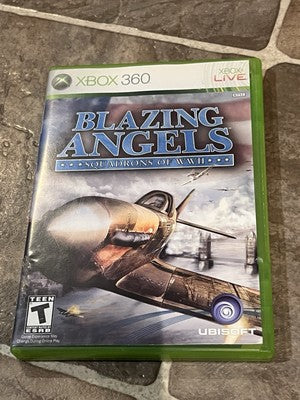 Blazing Angels Squadrons of WWII (Microsoft Xbox 360, 2006) CIB COMPLETE