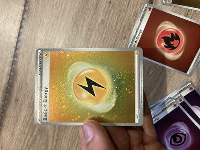 Electric Energy Card Pokemon Scarlet & Violet 151 English SVE 004 Cosmic Holo