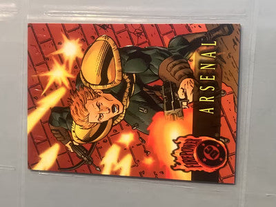 1996 DC Outburst Maximum Firepower Arsenal # 29 Base Card