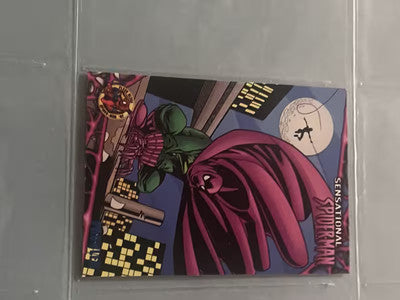 1997 Fleer Ultra Sensational Spider-Man Red Foil Prowler #35 Card