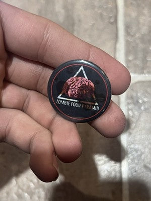 Zombie Food Pyramid Snorg Button