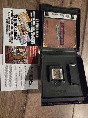 Mystery Case Files: MillionHeir (Nintendo DS, 2008) CIB COMPLETE