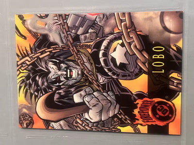1996 DC Outburst Maximum Firepower Lobo # 10 Base Card