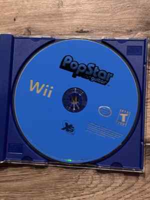 PopStar Guitar (Nintendo Wii, 2008) DISC ONLY