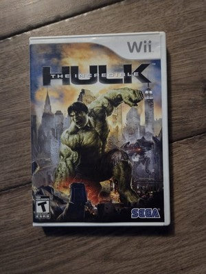 The Incredible Hulk (Nintendo Wii, 2008) CIB COMPLETE