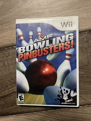 AMF Bowling: Pinbusters (Nintendo Wii, 2007) CIB
