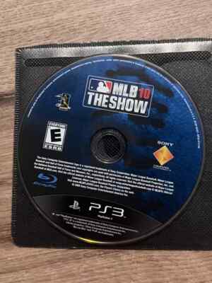 MLB 10 The Show (Sony Playstation 3, 2010) DISC ONLY