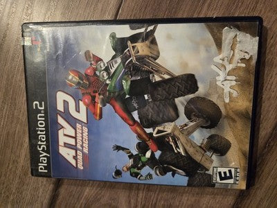 ATV: Quad Power Racing 2 (Sony PlayStation 2 PS2, 2003) CIB COMPLETE