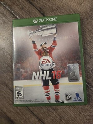 NHL 16 (Microsoft Xbox One, 2015) CIB COMPLETE