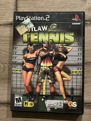 Outlaw Tennis (Sony PlayStation 2, 2005) CIB