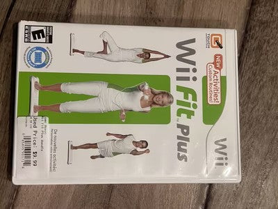 Wii Fit Plus (Nintendo Wii, 2009) CIB