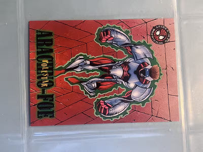 1996 Marvel Spider-Man Premium Arachino-Foe Polestar # 21 Card