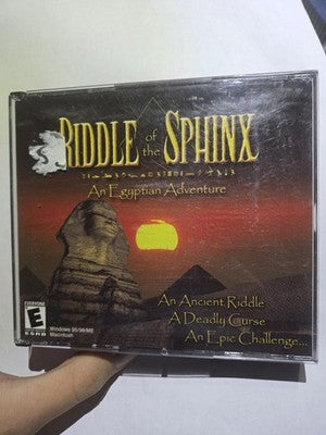 Riddle of the Sphinx (PC, 2000) CIB COMPLETE