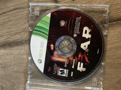F.E.A.R. 3 FEAR (Microsoft Xbox 360, 2011) DISC ONLY