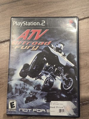 ATV Offroad Fury: NFR Not For Resale (Sony PlayStation 2, 2001) CIB COMPLETE