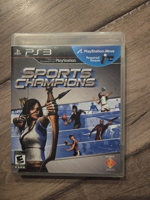 Sports Champions (Sony PlayStation 3, 2010) CIB COMPLETE