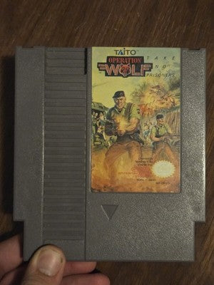 Operation Wolf (Nintendo Entertainment System NES, 1989) CART ONLY