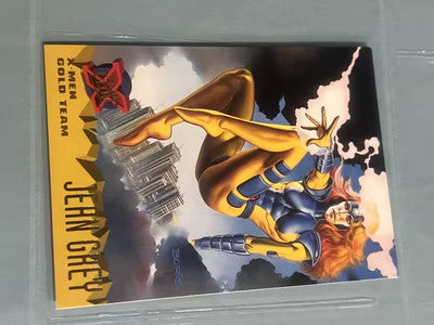 1995 Marvel Comics Fleer Ultra X-Men X-Factor Gold Team Jean Grey # 102