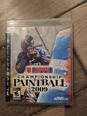 NPPL Championship Paintball 2009 (Sony PlayStation 3, 2008) CIB