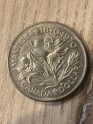 Canada 1$ Dollar 1970 Manitoba Circulated