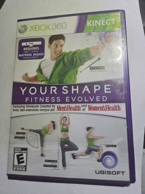 Your Shape: Fitness Evolved (Microsoft Xbox 360, 2011) CIB COMPLETE