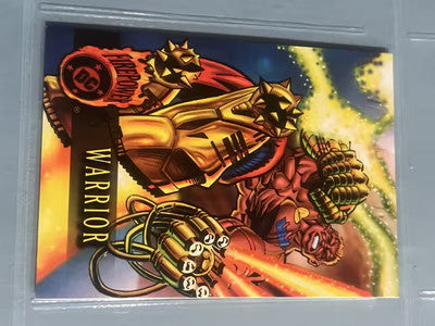 1996 DC Comics Outburst Firepower Warrior # 76 Trading Card