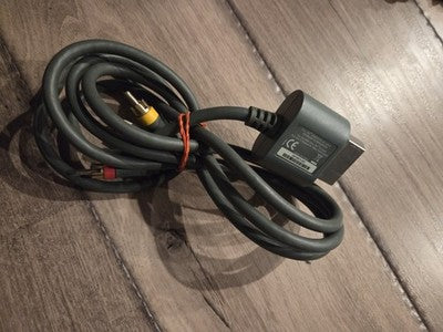 Microsoft Xbox 360 Component Composite AV Cable Gray
