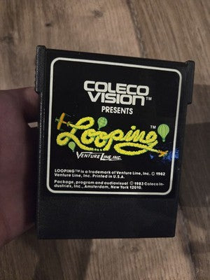 Looping (Coleco ColecoVision, 1982) CARTRIDGE ONLY