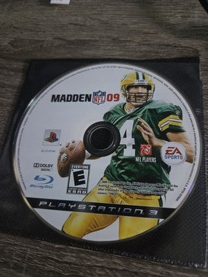 Madden NFL 09 (Sony Playstation 3 PS3, 2008) DISC ONLY