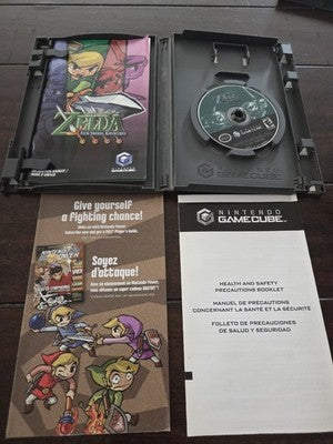Zelda Four Swords Adventures (Gamecube, 2004) CIB COMPLETE WITH INSERTS