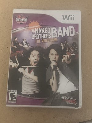 The Naked Brothers Band: The Video Game (Nintendo Wii, 2008) CIB