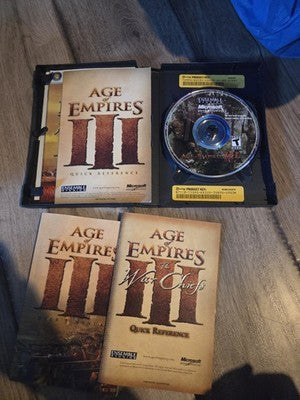 Age of Empires III: Gold Edition (PC, 2007) CIB
