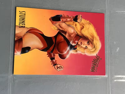 1995 Fleer Marvel Ultra Spider-Man Stunner #56 Base Card
