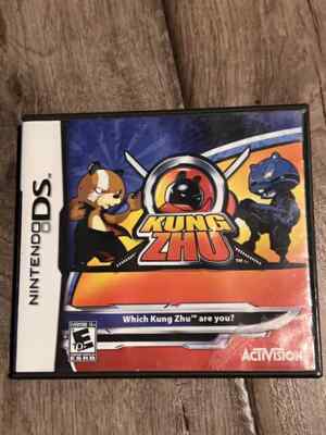 ZhuZhu Pets: Kung Zhu (Nintendo DS, 2010) CIB