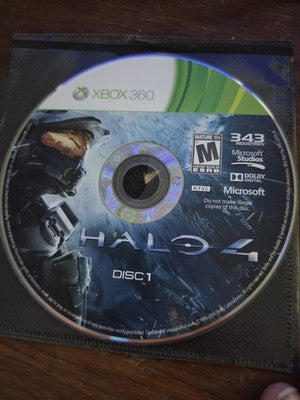 Halo 4 (Microsoft Xbox 360, 2012) DISC 1