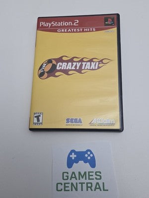 Crazy Taxi: Greatest Hits (Playstation 2, 2001) CIB COMPLETE