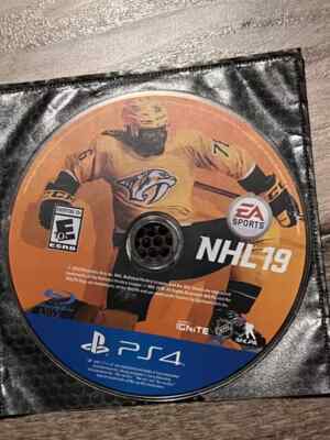 NHL 19 (Sony Playstation 4, 2018) DISC ONLY