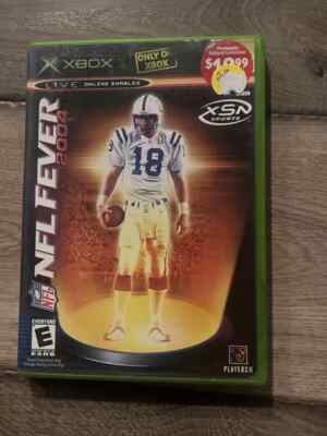 NFL Fever 2004 (Microsoft Xbox, 2003) NO MANUAL