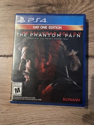 Metal Gear Solid V: The Phantom Pain (Sony PlayStation 4 PS4, 2015) CIB COMPLETE