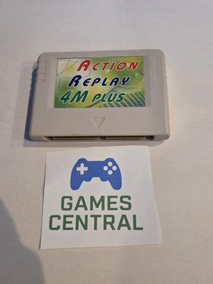 Action Replay 4M Plus For Sega Saturn Memory and Expansion RAM Card Used