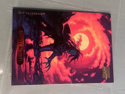 1994 Marvel Masterpieces Blackout Fleer # 10 Base Card