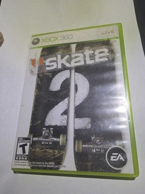 Skate 2 (Microsoft Xbox 360, 2009) CIB COMPLETE