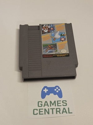 Super Mario Bros Duck Hunt World Class Track Meet (Nintendo NES, 1990) CART ONLY